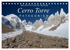 Cover Majestätische Berge Cerro Torre Patagonien (Tischkalender 2026 DIN A5 quer), CALVENDO Monatskalender