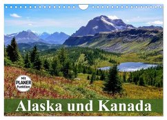 Cover Alaska und Kanada (Wandkalender 2026 DIN A4 quer), CALVENDO Monatskalender