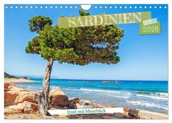 Cover Sardinien Insel mit Meerblick (Wandkalender 2026 DIN A4 quer), CALVENDO Monatskalender
