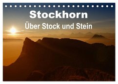 Stockhorn - Über Stock und Stein (Tischkalender 2026 DIN A5 quer), CALVENDO Monatskalender Stockhorn - Über Stock und Stein (Tischkalender 2026 DIN A5 quer), CALVENDO Monatskalender