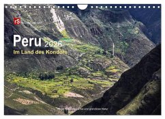 Cover Peru 2026 Im Land des Kondors (Wandkalender 2026 DIN A4 quer), CALVENDO Monatskalender