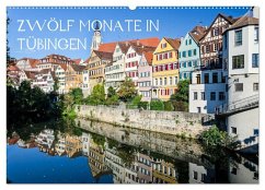 Zwölf Monate in Tübingen (Wandkalender 2026 DIN A2 quer), CALVENDO Monatskalender Zwölf Monate in Tübingen (Wandkalender 2026 DIN A2 quer), CALVENDO Monatskalender