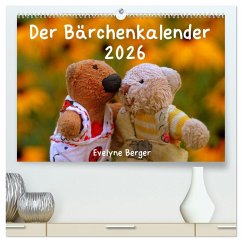 Der Bärchenkalender 2026 (hochwertiger Premium Wandkalender 2026 DIN A2 quer), Kunstdruck in Hochglanz