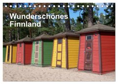 Wunderschönes Finnland (Tischkalender 2026 DIN A5 quer), CALVENDO Monatskalender