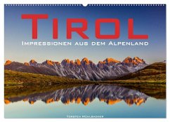Cover Tirol - Impressionen aus dem Alpenland (Wandkalender 2026 DIN A2 quer), CALVENDO Monatskalender