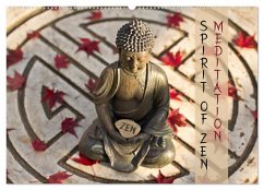 SPIRIT OF ZEN Meditation (Wandkalender 2026 DIN A2 quer), CALVENDO Monatskalender