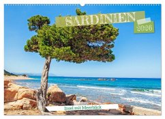Cover Sardinien Insel mit Meerblick (Wandkalender 2026 DIN A2 quer), CALVENDO Monatskalender