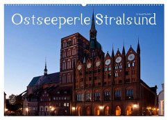Ostseeperle Stralsund (Wandkalender 2026 DIN A2 quer), CALVENDO Monatskalender