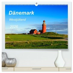 Dänemark Westjütland (hochwertiger Premium Wandkalender 2026 DIN A2 quer), Kunstdruck in Hochglanz Dänemark Westjütland (hochwertiger Premium Wandkalender 2026 DIN A2 quer), Kunstdruck in Hochglanz