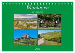 Weinlagen in Franken (Tischkalender 2026 DIN A5 quer), CALVENDO Monatskalender Weinlagen in Franken (Tischkalender 2026 DIN A5 quer), CALVENDO Monatskalender