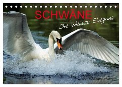 Cover SCHWÄNE. (Tischkalender 2026 DIN A5 quer), CALVENDO Monatskalender