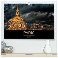 Paris - Impressionen einer Weltstadt (hochwertiger Premium Wandkalender 2026 DIN A2 quer), Kunstdruck in Hochglanz