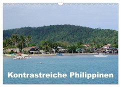 Cover Kontrastreiche Philippinen (Wandkalender 2026 DIN A3 quer), CALVENDO Monatskalender