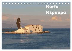 Cover Korfu - Kerkira (Tischkalender 2026 DIN A5 quer), CALVENDO Monatskalender