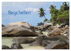 Cover Seychellen (Tischkalender 2026 DIN A5 quer), CALVENDO Monatskalender