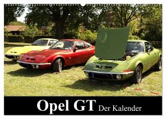 Cover Opel GT Der Kalender (Wandkalender 2026 DIN A2 quer), CALVENDO Monatskalender