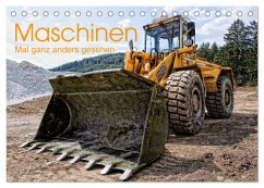 Cover Maschinen - Mal anders gesehen (Tischkalender 2026 DIN A5 quer), CALVENDO Monatskalender