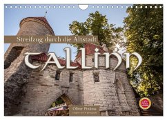 Tallinn - Streifzug durch die Altstadt (Wandkalender 2026 DIN A4 quer), CALVENDO Monatskalender
