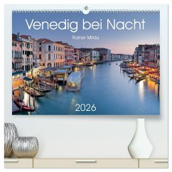 Cover Venedig bei Nacht 2026 (hochwertiger Premium Wandkalender 2026 DIN A2 quer), Kunstdruck in Hochglanz