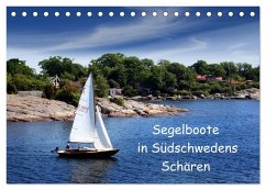 Cover Segelboote in Südschwedens Schären (Tischkalender 2026 DIN A5 quer), CALVENDO Monatskalender