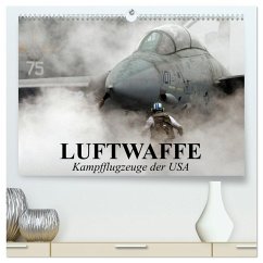 Cover Luftwaffe. Kampfflugzeuge der USA (hochwertiger Premium Wandkalender 2026 DIN A2 quer), Kunstdruck in Hochglanz
