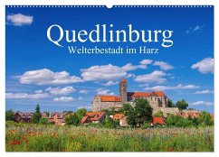 Cover Quedlinburg - Welterbestadt im Harz (Wandkalender 2026 DIN A2 quer), CALVENDO Monatskalender