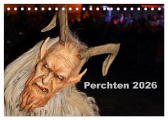Perchten 2026 (Tischkalender 2026 DIN A5 quer), CALVENDO Monatskalender Perchten 2026 (Tischkalender 2026 DIN A5 quer), CALVENDO Monatskalender