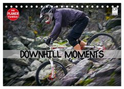 Downhill Moments (Tischkalender 2026 DIN A5 quer), CALVENDO Monatskalender Cover Downhill Moments (Tischkalender 2026 DIN A5 quer), CALVENDO Monatskalender