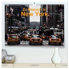 Zu Besuch in New York (hochwertiger Premium Wandkalender 2026 DIN A2 quer), Kunstdruck in Hochglanz