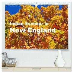 Cover Indian Summer in New England (hochwertiger Premium Wandkalender 2026 DIN A2 quer), Kunstdruck in Hochglanz
