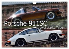 Porsche 911SC - zwei starke Typen (Wandkalender 2026 DIN A4 quer), CALVENDO Monatskalender Porsche 911SC - zwei starke Typen (Wandkalender 2026 DIN A4 quer), CALVENDO Monatskalender