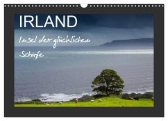 Cover IRLAND - Insel der glücklichen Schafe (Wandkalender 2026 DIN A3 quer), CALVENDO Monatskalender