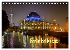 Berlin bei Nacht (Tischkalender 2026 DIN A5 quer), CALVENDO Monatskalender Cover Berlin bei Nacht (Tischkalender 2026 DIN A5 quer), CALVENDO Monatskalender