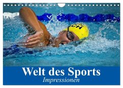 Cover Welt des Sports. Impressionen (Wandkalender 2026 DIN A4 quer), CALVENDO Monatskalender