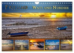 Friesland - Watt und Nordsee (Wandkalender 2026 DIN A4 quer), CALVENDO Monatskalender