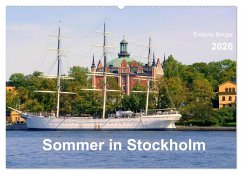 Sommer in Stockholm 2026 (Wandkalender 2026 DIN A2 quer), CALVENDO Monatskalender