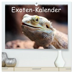 Exoten-Kalender (hochwertiger Premium Wandkalender 2026 DIN A2 quer), Kunstdruck in Hochglanz