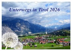 Cover Unterwegs in Tirol (Wandkalender 2026 DIN A3 quer), CALVENDO Monatskalender