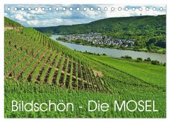 Bildschön - Die Mosel (Tischkalender 2026 DIN A5 quer), CALVENDO Monatskalender