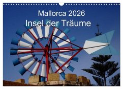 Mallorca 2026 - Insel der Träume (Wandkalender 2026 DIN A3 quer), CALVENDO Monatskalender