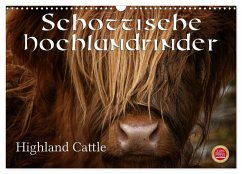 Cover Schottische Hochlandrinder - Highland Cattle (Wandkalender 2026 DIN A3 quer), CALVENDO Monatskalender