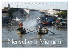 Menschen in Vietnam (Tischkalender 2026 DIN A5 quer), CALVENDO Monatskalender