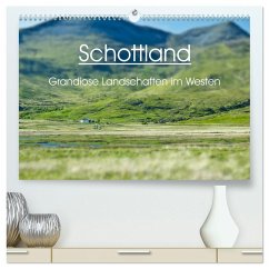 Cover Schottland - grandiose Landschaften im Westen (hochwertiger Premium Wandkalender 2026 DIN A2 quer), Kunstdruck in Hochglanz