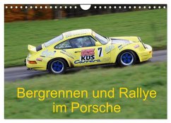 Bergrennen und Rallye im Porsche (Wandkalender 2026 DIN A4 quer), CALVENDO Monatskalender