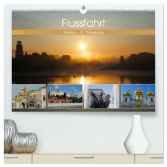 Flussfahrt Moskau - St. Petersburg (hochwertiger Premium Wandkalender 2026 DIN A2 quer), Kunstdruck in Hochglanz Flussfahrt Moskau - St. Petersburg (hochwertiger Premium Wandkalender 2026 DIN A2 quer), Kunstdruck in Hochglanz