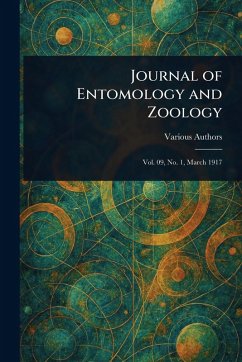 Cover Journal of Entomology and Zoology