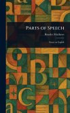 Parts of Speech Parts of Speech
