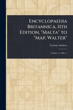 Encyclopaedia Britannica, 11th Edition, 