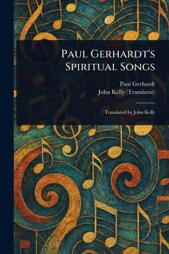 Cover Paul Gerhardt's Spiritual Songs