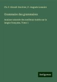 Grammaire des grammaires Grammaire des grammaires